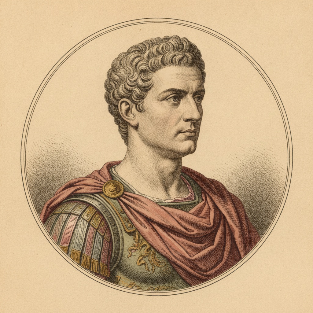 Restored portrait of Domitian