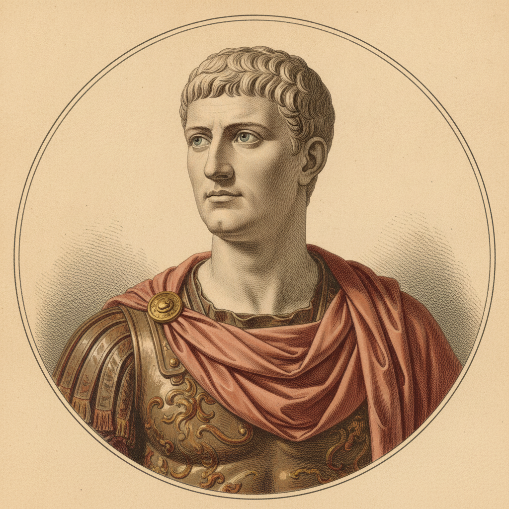 Portrait medallion of Germanicus
