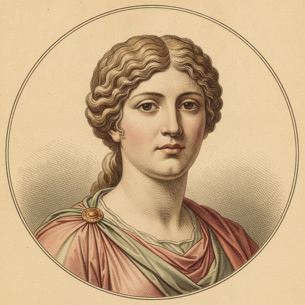 Restored portrait of Julia Domna
