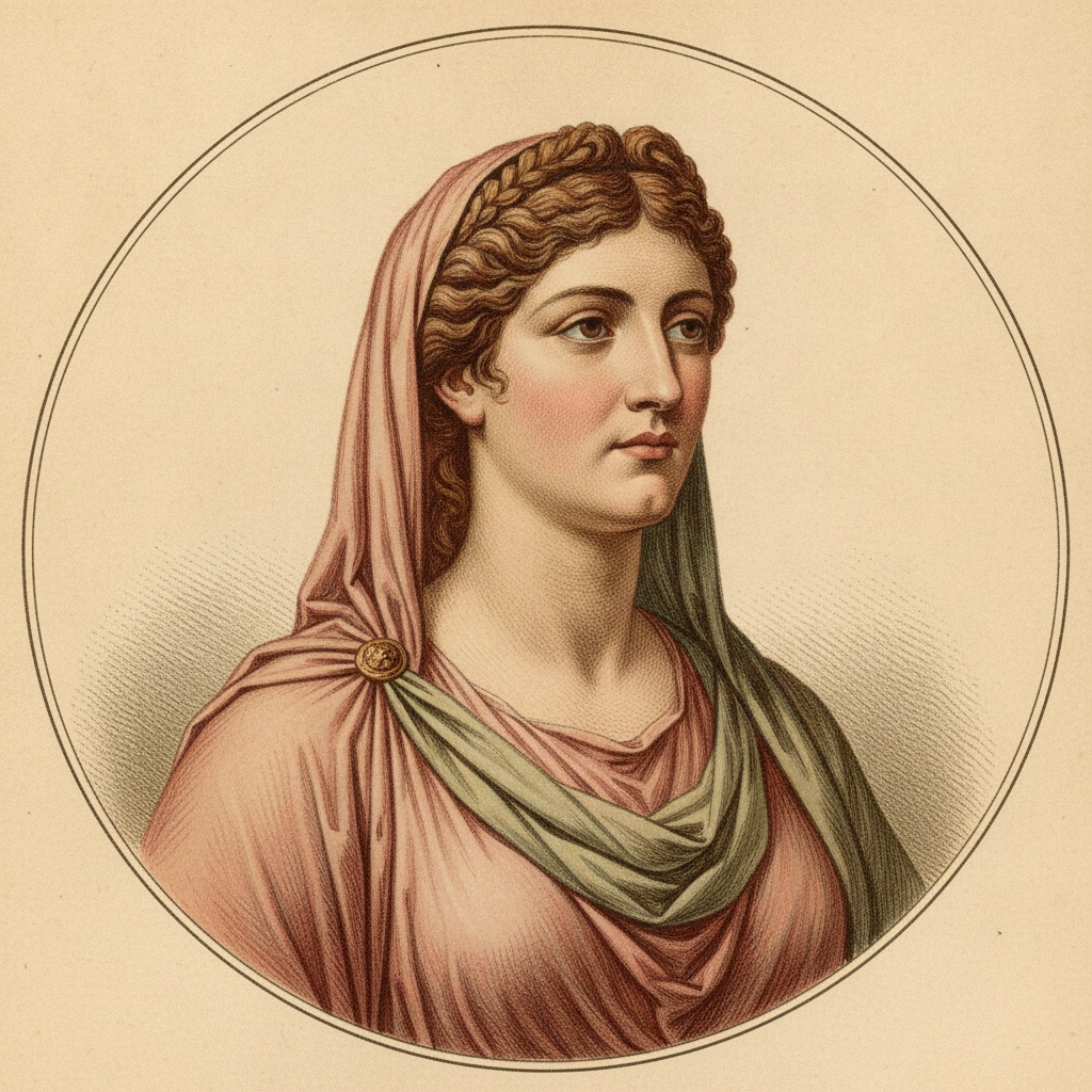 Marble portrait bust of Livia Drusilla