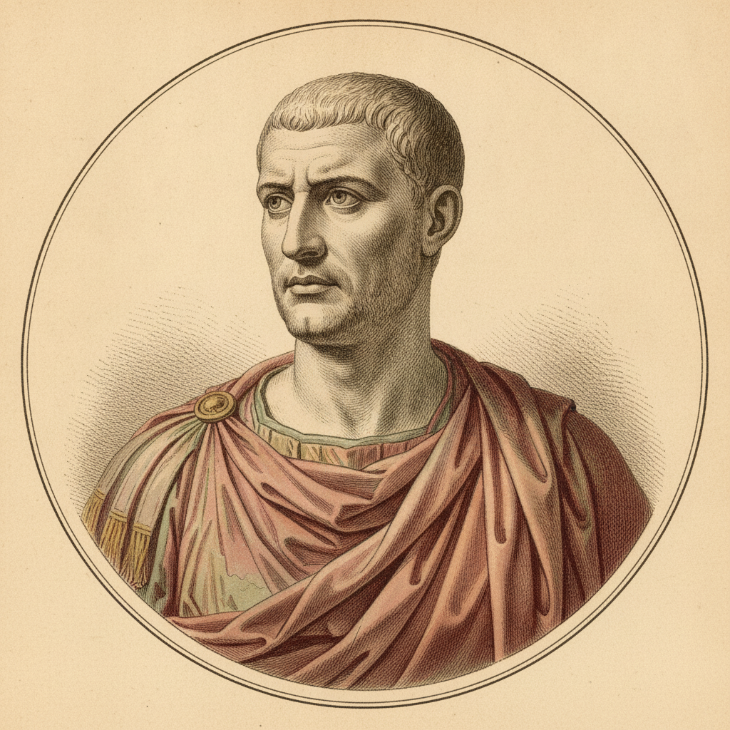 Restored portrait of Philip the Arab